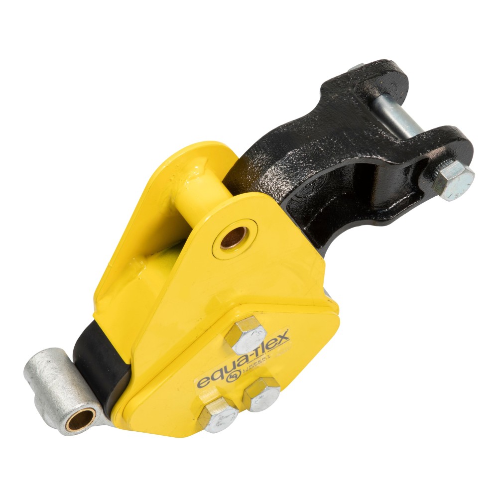 Lippert Equa-Flex Rubberized Trailer Equalizer for Tandem Axles Lippert Equa-Flex equalizer kit providing smooth rides for tandem axle RVs by reducing trailer movement and vibration.