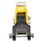 Lippert Equa-Flex Rubberized Trailer Equalizer for Tandem Axles Lippert Equa-Flex equalizer kit providing smooth rides for tandem axle RVs by reducing trailer movement and vibration.