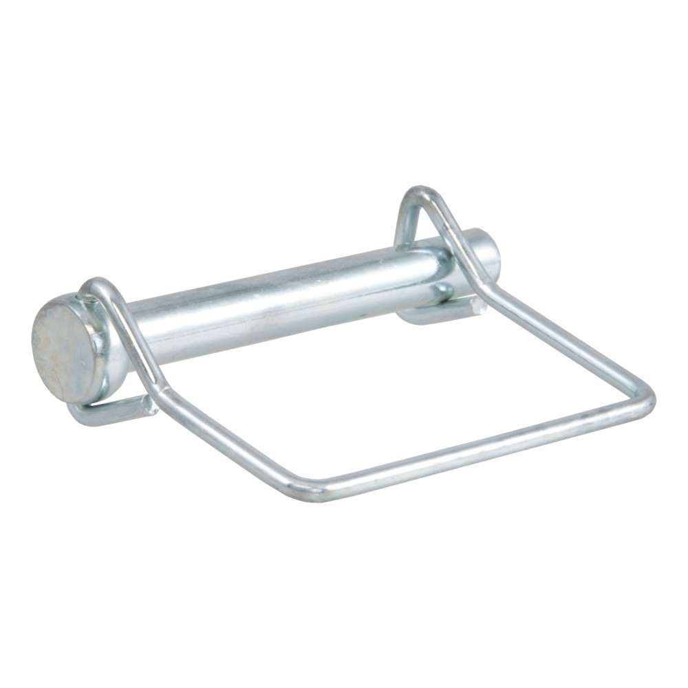 CURT Safety Pins - Secure Trailer Couplers with Steel Pins CURT safety pins with zinc plating for rust protection, 3/8 inch diameter