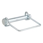 CURT Safety Pins - Secure Trailer Couplers with Steel Pins CURT safety pins with zinc plating for rust protection, 3/8 inch diameter