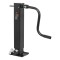 CURT Heavy-Duty Direct Weld Trailer Jack with Side-Wind Handle CURT direct weld trailer jack with side-wind handle for heavy-duty use, supports up to 12,000 lbs.