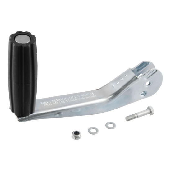 CURT replacement jack handle for A-frame trailer jacks including mounting hardware
