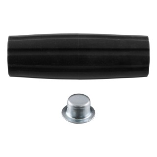 CURT Trailer Jack Replacement Handle Grip with Cap Nut CURT trailer jack replacement handle grip, includes black knob and cap nut