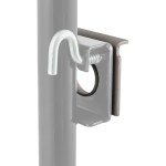 CURT Trailer Jack Swivel Snap Ring Mounting Bracket CURT mounting bracket for swivel jacks, durable and easy to use