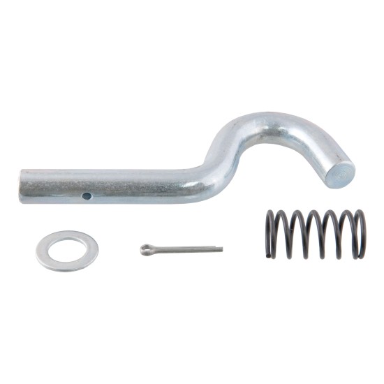 CURT 1/2 inch pull-pin for swivel and marine trailer jacks 1/2 inch pull-pin with spring for CURT trailer jacks, zinc-plated