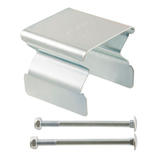 Metal cap for CURT direct weld square jack model #28575 with mounting hardware