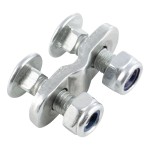 CURT winch cable keeper with 13mm width and bracket for 1,000 lbs winches