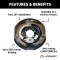 Lippert Replacement Electric Brake Assembly - Left Hand Side Lippert left-hand electric brake assembly for 15 to 17.5 inch wheels, 12x2 drum size.