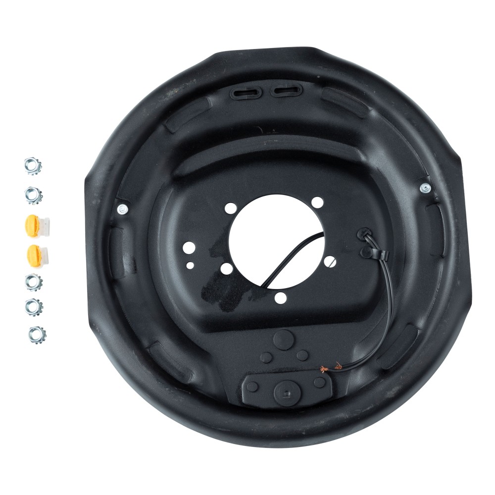 Lippert Right Hand Electric Brake Assembly for 15" to 17.5" Wheels Lippert right-hand electric brake assembly for 15" to 17.5" wheels and 5,200-8,000 lb axles.