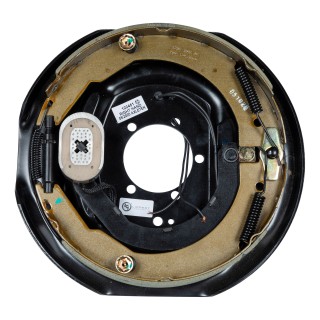 Lippert replacement standard electric brake assembly, right-hand installation, compatible with 5,200 to 8,000 lbs axles.