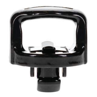 Pop-In Ball with Lever and Safety Chain Holders for Trucks Pop-In Ball-Lever with safety chain holders and debris-resistant cover