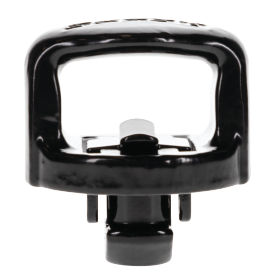 Pop-In Ball with Lever and Safety Chain Holders for Trucks Pop-In Ball-Lever with safety chain holders and debris-resistant cover