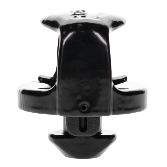 Pop-In Ball with Lever and Safety Chain Holders for Trucks Pop-In Ball-Lever with safety chain holders and debris-resistant cover