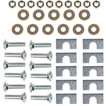 REESE Universal Fifth Wheel Mounting Rails for Trucks REESE fifth wheel mounting rails installed in a truck bed for towing