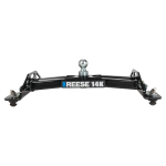 REESE 14K Max Duty Gooseneck Hitch installed on a half ton truck