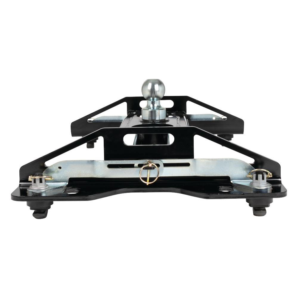 REESE 14K Max Duty Gooseneck Hitch installed on a half ton truck
