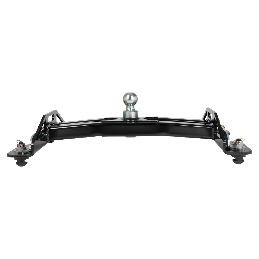 REESE 14K Max Duty Gooseneck Hitch installed on a half ton truck
