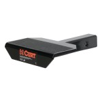 CURT Hitch-Mounted Step Pad for 2-Inch Receiver CURT hitch-mounted step pad providing safe access with anti-skid surface