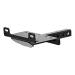 CURT Winch Mount for 2x2 Receiver with Protective Skid Shield A robust CURT winch mount fitting a 2x2 hitch receiver with skid shield protection.