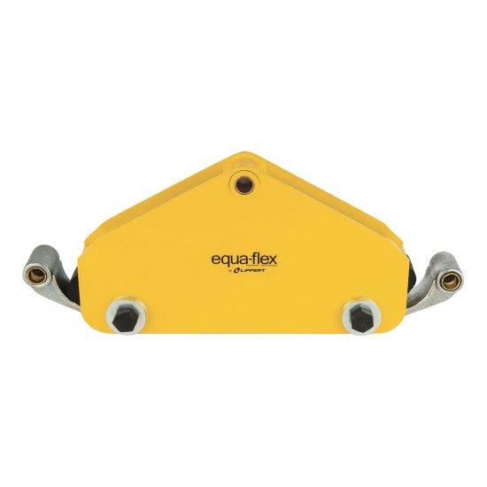 Lippert Equa-Flex Rubberized Equalizer for Tandem Axle Trailers Lippert Equa-Flex rubberized equalizer kit for smoother RV towing, designed for tandem axle trailers with double-eye leaf springs.