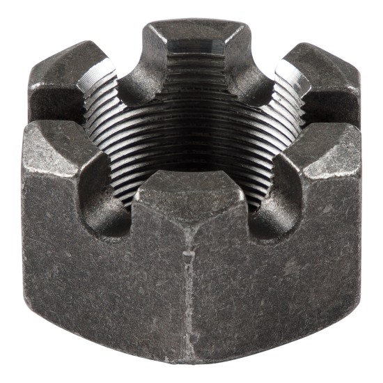 Lippert Replacement Spindle Nut for 12,000-16,000 lb Axles Lippert Replacement Spindle Nut with 6-slot castle design for 12,000-16,000 lb axle capacities