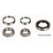 Lippert replacement bearing kit compatible with 3,500 lbs trailer axles, fits Lippert, Dexter, and Al-Ko hubs