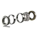 Lippert Replacement Bearing Kit for 5200 lbs Trailer Axles Lippert replacement bearing kit for trailer axle hub, fits 5,200 lbs capacity axles.