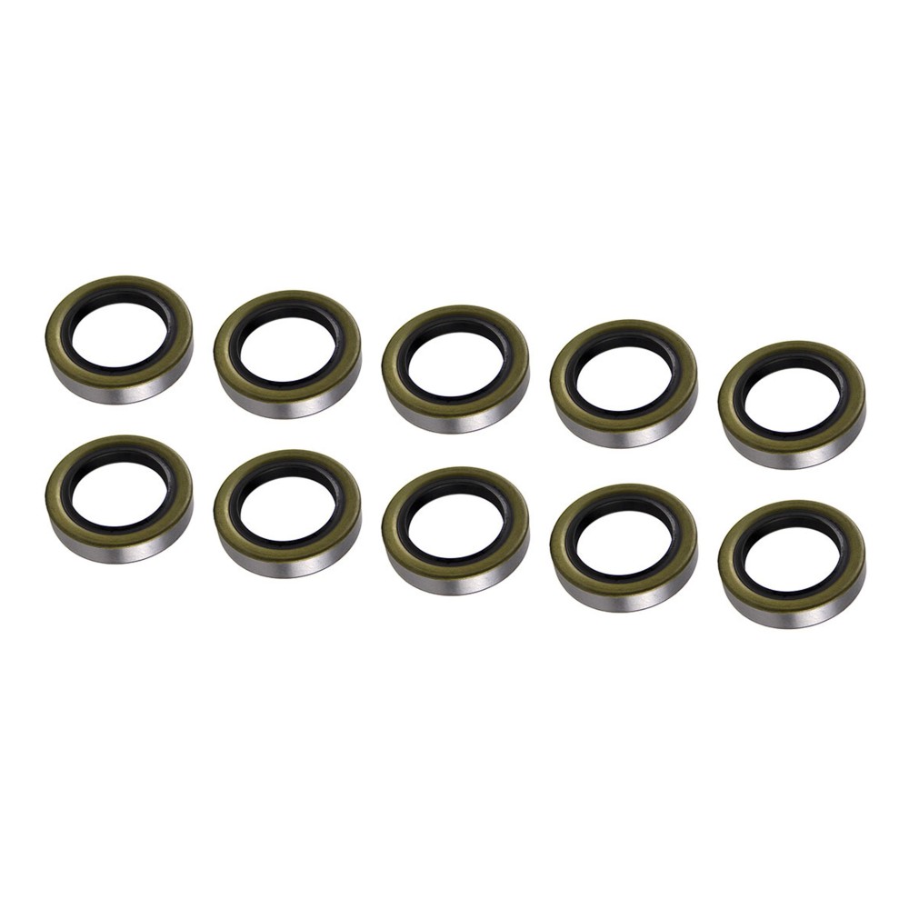 Lippert Replacement Double Lip Grease Seals for Trailer Axles Replacement double lip grease seals by Lippert for trailer axles, available in various sizes and packages.
