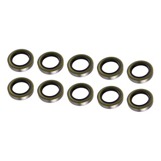Lippert Replacement Double Lip Grease Seals for Trailer Axles Lippert replacement double lip grease seal for trailer axles, available in packs of 2 or 10
