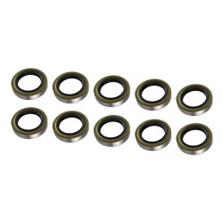 CURT Double Lip Grease Seal 2.250 Inch Diameter 10 Pack 333963