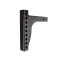 Weight Distribution Shank with 8.75" Drop and 9 Bolt Holes Weight distribution shank suitable for rise and drop applications, black powder coated.