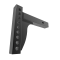 Weight Distribution Shank with 8.75" Drop and 9 Bolt Holes Weight distribution shank suitable for rise and drop applications, black powder coated.