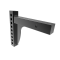 Weight Distribution Shank with 8.75" Drop and 9 Bolt Holes Weight distribution shank suitable for rise and drop applications, black powder coated.
