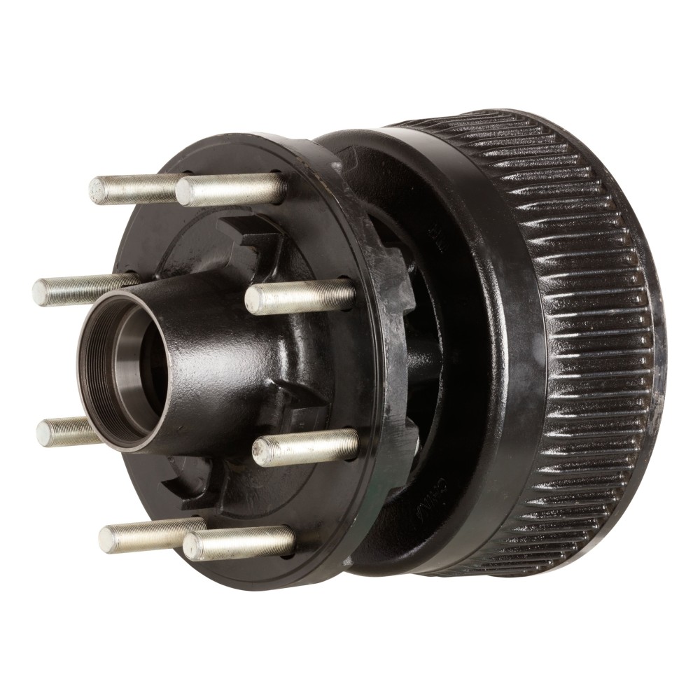 Lippert Brake Hub for 16,000-lb Axle with 8 on 275mm Pattern Lippert brake hub assembly for 16,000-lb axle featuring durable iron with 8 on 275 mm bolt pattern and 22 mm studs.