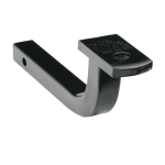 REESE draw bar in black finish, compatible with 1-1/4 inch hitch receiver, 2000 lbs capacity