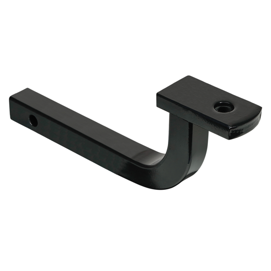 REESE Draw Bar for 1-1/4 Inch Receiver with 4 Inch Rise REESE draw bar in black finish, compatible with 1-1/4 inch hitch receiver, 2000 lbs capacity