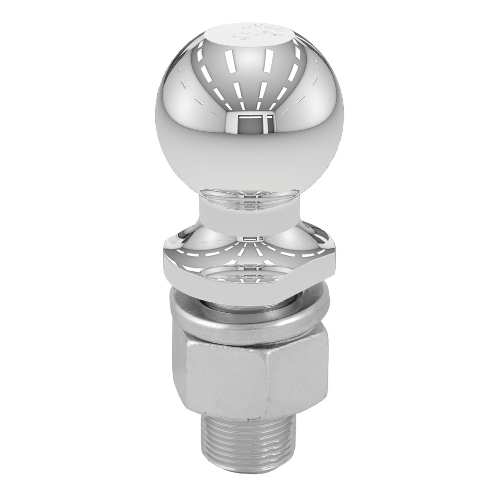 CURT 2-5/16 inch Trailer Ball for Heavy-Duty Towing Chrome Finish CURT 2-5/16 inch trailer ball with nickel-chrome finish for towing
