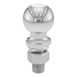 CURT 2-5/16 Inch Trailer Ball for Heavy-Duty Towing CURT 2-5/16" trailer ball, chrome finish, 10,000 lbs capacity, for heavy-duty towing.