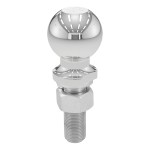 CURT 2-5/16 Inch Trailer Ball with Durable Chrome Finish CURT 2-5/16" trailer ball in chrome finish, 6000 lbs capacity, durable towing equipment