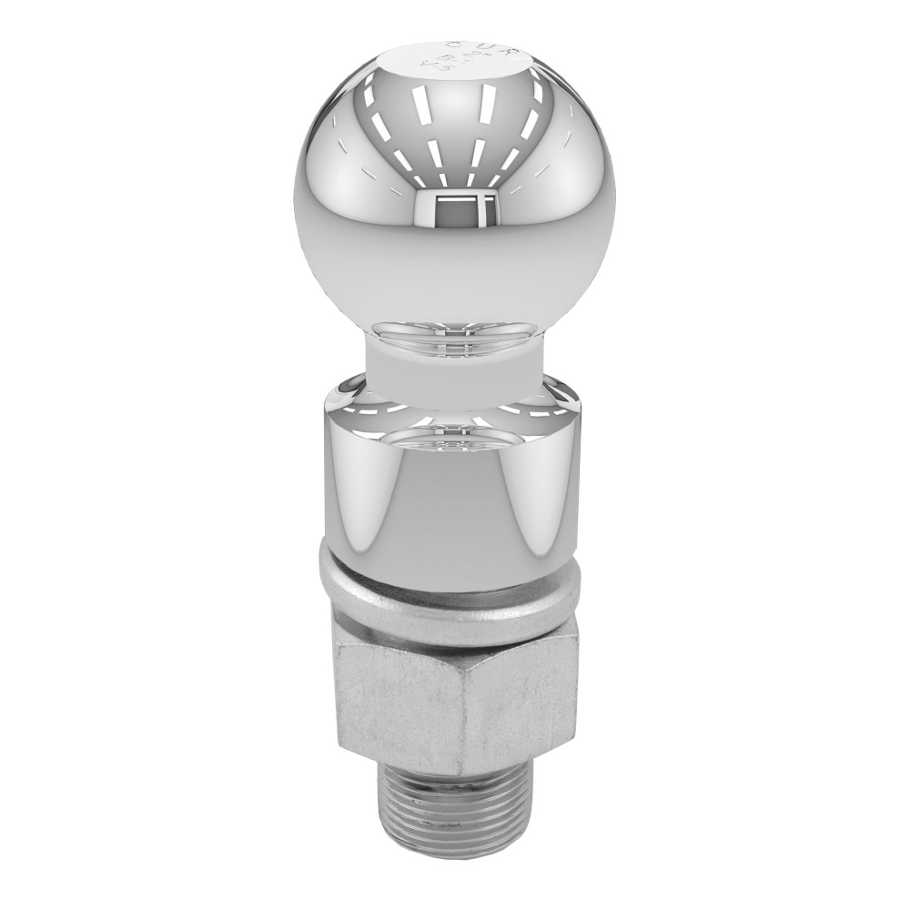 CURT 2-5/16 Inch Trailer Ball for Heavy-Duty Towing CURT 2-5/16 inch trailer ball with chrome finish for 10,000 lbs towing capacity