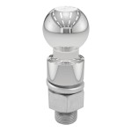 CURT 2-5/16 Inch Trailer Ball for Heavy-Duty Towing CURT 2-5/16 inch trailer ball with chrome finish for 10,000 lbs towing capacity