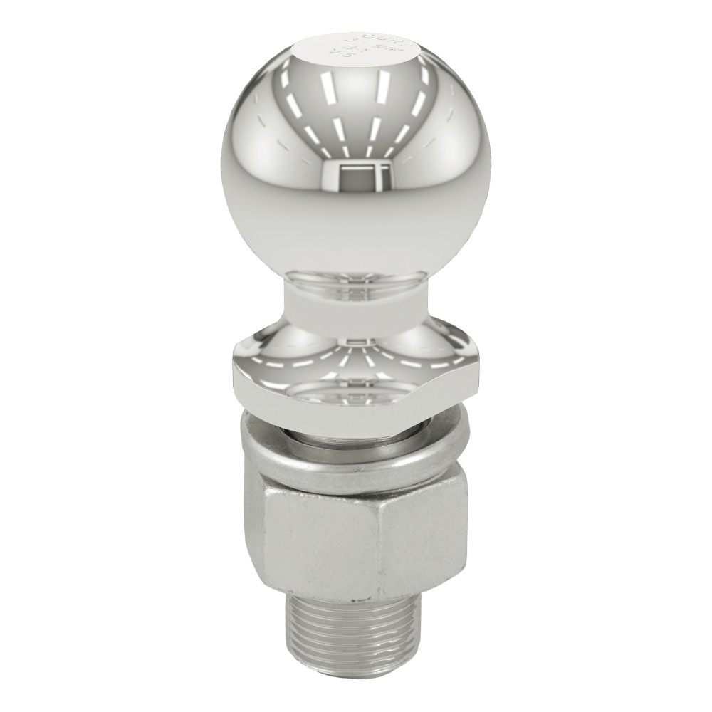 CURT 2-5/16 inch trailer ball, 15000 lbs capacity, stainless steel construction