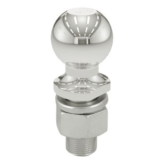 CURT 2-5/16 inch trailer ball, 15000 lbs capacity, stainless steel construction