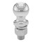 CURT 2-inch trailer ball, chrome finish, 7500 lbs GTW, Class 3 and 4 hitches