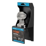 CURT 1-7/8 inch Trailer Ball with Stainless Steel Finish CURT 1-7/8 inch trailer ball with steel construction and fine threads