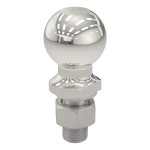 CURT 2-5/16 Inch Trailer Ball for Heavy-Duty Towing CURT 2-5/16 inch trailer ball with 7,500 lbs capacity and stainless finish
