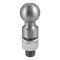CURT 2-5/16 inch trailer ball with raw steel finish, suitable for heavy-duty towing