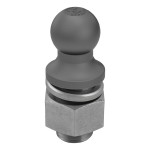 CURT 2-5/16 Inch Trailer Ball for Heavy-Duty Towing, 30,000 lbs CURT 2-5/16 inch trailer ball with 30,000 lbs capacity for towing heavy trailers