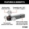 CURT Multi-Tow Ball Mount with Three Welded Trailer Balls CURT multi-tow ball mount with three welded balls on a hollow shank for versatile towing