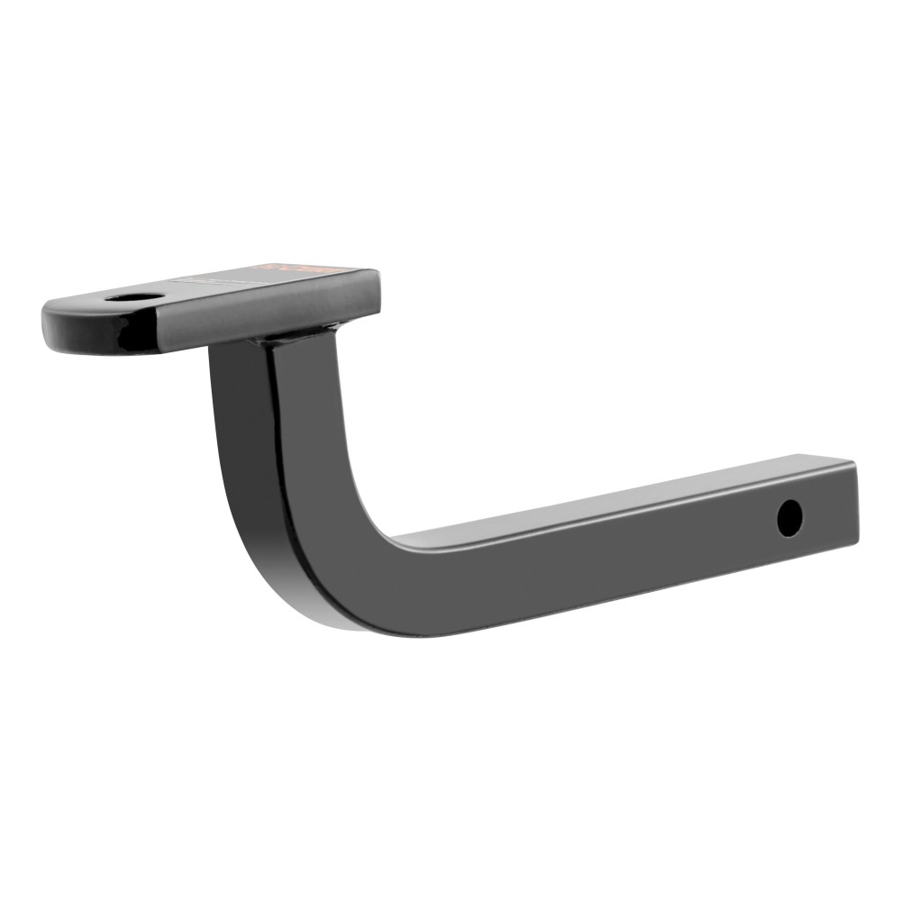 CURT Class 1 Ball Mount for Lightweight Towing Applications CURT class 1 ball mount with a high-gloss black finish for 1-1/4 inch hitches.